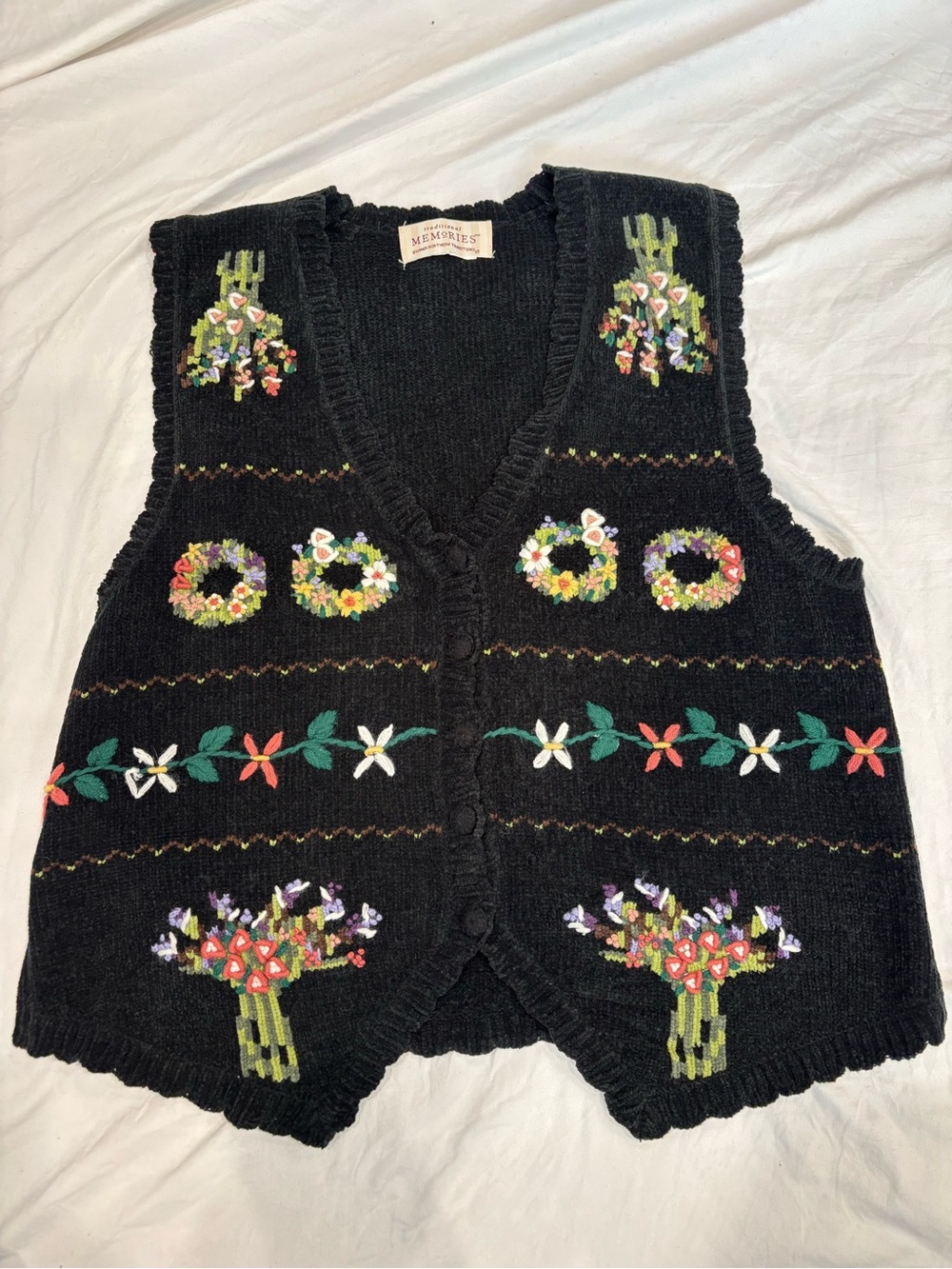 VTG Northern Traditions Knit Sweater Vest